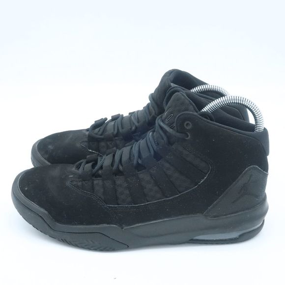 Jordan Max Aura All Black Basketball Sneakers Men's Size 8 - Picture 3 of 14